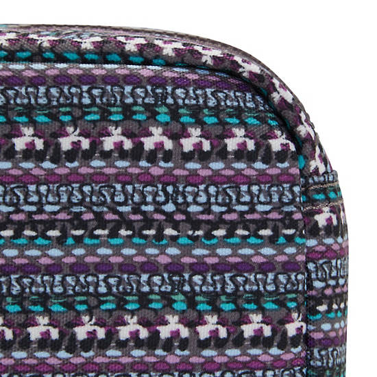 Bolsas Kipling Gleam Printed Pouch Grises | MX 2139JP